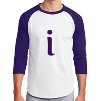 Adult Colorblock Raglan Jersey, Inspire "I"_Purple