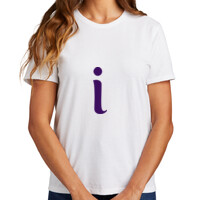 Ladies T Shirt, Inspire "I"_Purple
