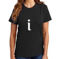 Ladies T Shirt, Inspire "I"_White